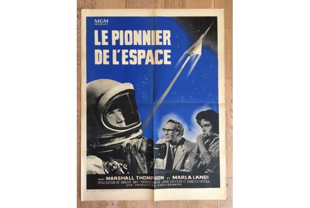 Affiche cinéma - Le pionnier de l'espace