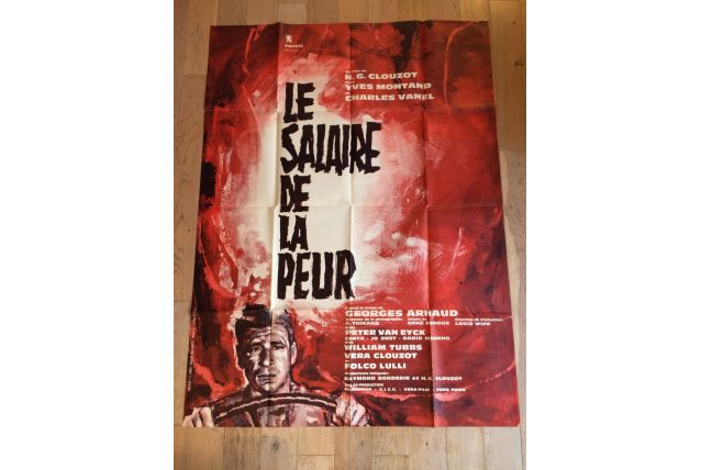 Affiche cinéma - Le salaire de la peur