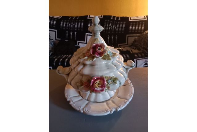 Soupière Italienne capodimonte