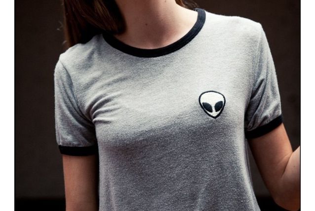 Haut t-shirt alien brandy Melville