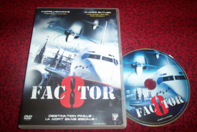 DVD FACTOR 8 un virus dans boeing 747 