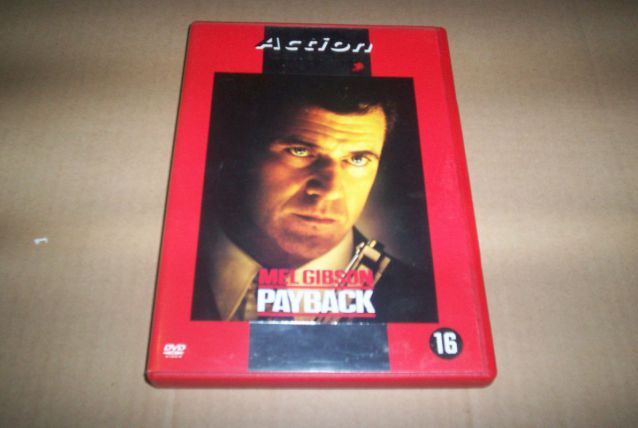 dvd mel gibson  PAYBACK 