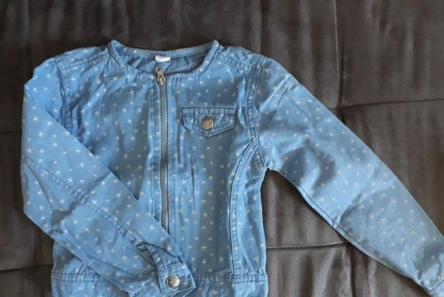 Veste en jean enfant