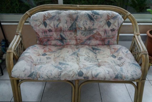 fauteuil en osier